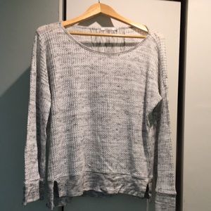 Red Haute Large Henley top